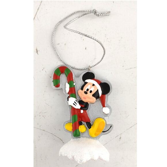 Lot of 3 Disney's Mickey & Pluto w/ Picture Frame Christmas Tree Ornament - Picture 6 of 9